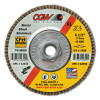 CGW Abrasives Premium Z3 Reg T29 Flap Disc, 7 in dai, 40 Grit, 5/8 in-11 Arbor, 8,600 RPM, 10/BX, #42732
