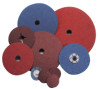 Norton NorZon Plus Coated-Fiber Discs, Zirconia, 5 in Dia., 80 Grit, 25 EA, #66261138600