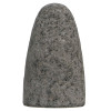 Norton Type 16 Gemini Cone, 2 in D, 3 in Thick, 5/8 in Arbor, 24 Grit Aluminum Oxide, 10 EA, #61463622218