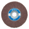 Merit Abrasives Interleaf Flap Wheels with Arbor Hole Mount, 1 in, 240 Grit, 12,000 rpm, 1 EA, #8834126030