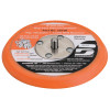 Dynabrade Non-Vacuum Disc Pad, 5 in x 5/16 in - 24, Black, 1 EA, #56106