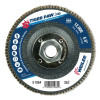 Weiler Tiger Paw? Super High Density Flap Disc, 4-1/2 in, 36 Grit, 5/8 in-11 Hub Arbor, 10/BX, #51064