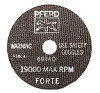 Pferd A-PSF Thin Cut-Off Wheel, Type 1, 4 in Dia, .04 in Thick, 60 Grit Alum. Oxide, 50 EA, #69940