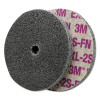 3M Scotch-Brite EXL Unitized Deburring Wheel,3X3/8, Fine, 12100rpm, Silicon Carbide, 1 EA, #7000000699