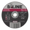 B-Line Cutting Wheel, 3 in dia, 0.035 in Thick, 3/8 in Arbor, 60 Grit, Alum Oxide, 1 EA, #90882