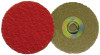Weiler Metal Hub Style Blending Discs, Ceramic, 3 in Dia., 60 Grit, 25 BX, #60156
