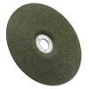 3M Green Corps Wheel, 7 in Dia, 1/8 in Thick, 5/8 Arbor, 36 Grit Alum. Oxide, 10 CT, #7010359910