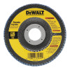 DeWalt 4" X 5/8" 60 GRIT ZIRCONIA FLAP DISC WHEEL, 10 EA, #DW8302