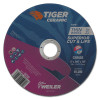 Weiler Tiger Ceramic Cutting Wheels, 6 in Dia, 0.045in Thick, 24/bx, 25 BX, #58302