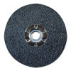 Weiler Wolverine Resin Fiber Discs, 4 1/2 in Dia, 5/8 Arbor, 36 Grit, Zirconia, 25 BX, #62053