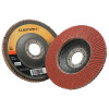 3M Cubitron II Flap Disc 967A, 4 1/2 in, 60 Grit, 7/8 in Arbor, 13,300 rpm, Type 29, 10 CA, #7000148188