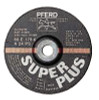 Pferd Depressed Center Wheel, 4 in Dia, 1/4 in Thick, 5/8 Arbor, 24 Grit Alum. Oxide, 10 BOX, #61000