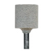 Norton Cotton Fiber Mounted Points, 1 in Dia, 1 in Thick, 80 Grit Aluminum Oxide, 1 EA, #61463622646