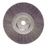 Weiler Narrow Face Crimped Wire Wheel, 6 in D x 3/4 in W, .0118 Steel Wire, 6,000 rpm, 1 EA, #1065