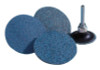 Norton NorZon Plus Speed-Lok TS Coated-Cloth Discs, Zirconia Alumina, 3 in, 60 Grit, 25/BX, #66261138661