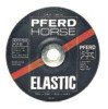 Pferd Depressed Center Wheel, 9 in Dia, 1/4 in Thick, 5/8 Arbor, 24 Grit Grade R, 10 EA, #61704