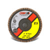 CGW Abrasives Flap Discs, Mini, Zirconia, Quick Change, Type R, 2 in, 40 Grit, 24,000 rpm, 1 EA, #30002