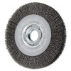 Advance Brush Medium Crimped Wire Wheel Brush, 7 D x 31/32 W, .012 Carbon Steel, 6,000 rpm, 1 EA, #81121