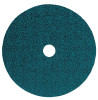 Pferd Zirconium Coated-Fiber Discs, Zirconia Alumina, 5 in Dia., 50 Grit, 25 BX, #62524