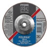 Pferd Type 29 POLIFAN SG Flap Discs, 7", 60 Grit, 5/8 Arbor, 8,500 rpm, Aluminum Oxide, 1 EA, #62309