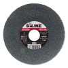 B-Line Straight Resinoid Wheel, 7 in dia, 1 in Thick, 1 in Arbor, Medium Grit, T1, 1 EA, #90931