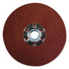 Weiler Tiger Aluminum Resin Fiber Discs, 4 1/2 in, 5/8 Arbor, 120 Grit, Aluminum Oxide, 25 BX, #60606