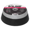 B-Line Resin Bonded Abrasives, 5 in Dia., 2 in Thick, 5/8 in - 11 Arbor, 16 Grit, 10 EA, #005S