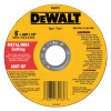 DeWalt Type 1 Thin Metal Cutting Wheels, HP, 6 in x .040 in x 7/8 in, 10100 rpm, 1 EA, #DW8725