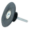 Weiler 3" Bobcat Mini Abrasive Flap Disc, Flat (Ty27), Type R Mount, 120Z, 10 BX, #50965