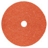 3M Cubitron II 987C Fibre Discs, Ceramic, 7 in Dia, 7/8 in Arbor, 80+ Grit, 100 CA, #7000119211