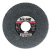 B-Line Straight Resinoid Wheel, 6 in dia, 1 in Thick, 1 in Arbor, Fine Grit, T1, 1 EA, #90929