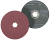 Pferd COMBICLICK Aluminum Oxide Fiber Discs, 4 1/2 in Dia., 24 Grit, 25 EA, #40091