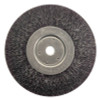 Weiler Polyflex Narrow Face Crimped Wire Wheel, 6 in D, .014 Steel, 5/8-1/2 Arbor Hole, 2 EA, #35520