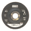 Anchor Products Abrasive High Density Flap Discs, 4 1/2 in Dia, 120 Grit, 7/8 in Arbor, Type 27, 10 EA, #97887