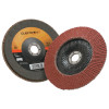 3M Cubitron II Flap Disc 967A, 7 in, 80 Grit, 7/8 in Arbor, 8,600 rpm, Type 29, 5 DC, #7000148192