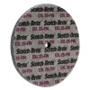 3M Scotch-Brite EXL Unitized Deburring Wheel, 6X1/2, Fine, Silicon Carbide, 1 EA, #7000028478