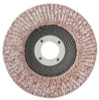 CGW Abrasives Flap Discs, Aluminum, Reg Thickness, T29, 5", 60 Grit, 7/8 Arbor, 12,200 rpm, 10 EA, #43184
