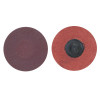 Merit Abrasives Quick Change Discs, Aluminum Oxide, 1 1/2" Dia., 40 Grit, 100/BX, #69957399695