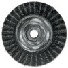 Advance Brush ECAP Encapsulated Wheel Brush, 7 in D x 3/16 in W, .014 in Carbon Steel Wire, 1 EA, #83509
