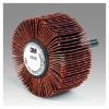 3M Spindle Mounted Flap Wheels, 2 in Dia., 1 in Thick, 80 Grit, Aluminum Oxide, 10 EA, #7000000444