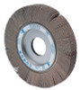 Pferd Arbor Hole Flap Wheels, 4 in x 1 in, 60 Grit, 9,500 rpm, 2 EA, #45532