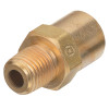 Western Enterprises Inert Arc Adaptors, 200 PSIG, Brass, B-Size, 1/4 in (NPT), Water, 1 EA, #AW15