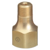 Western Enterprises Male NPT Outlet Adapters for Manifold Pipelines, Argon/Helium/Nitrogen, 3/4 in, 1 EA, #B73