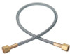Western Enterprises Flexible Pigtails, 6,000 psi, 1/4 in (FNPT), Female, Oxygen, 120 in, 1 EA, #PF4SS120
