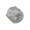 Western Enterprises Regulator Inlet Nuts, Corrosive Gases, Stainless Steel, CGA-330, 1 EA, #SS334