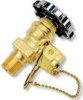 Western Enterprises Valves, Shut-Off Valve, 200 psi, Brass, Gas Tight Plug/Chain, Fuel Gas, 1 EA, #WSV12