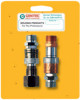 Gentec Quick Connector Sets, Hose-to-Hose Connector Set, 145 psi, Fuel/Oxygen, 1 EA, #QCHHPRSP