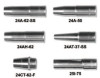 Esab Welding 25 Series Nozzles, Coarse Thread, 1/8 in. Tip Recess, 5/8 in, For No. 5 Gun, 2 EA, #25CT62