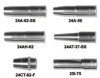 Esab Welding 25 Series Nozzles, Coarse Thread, 1/8 in. Tip Recess, 3/4 in, For No. 5 Gun, 1 EA, #25CT75