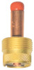 WeldCraft Large Diameter Gas Lens Collet Bodies, 1/16 in, 17, 18, 26, 2 EA, #45V116